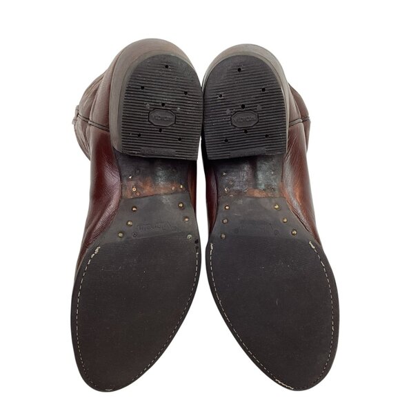 Dan Post Marlboro Western Style 2111 Mens 9D Leather Cowboy Boots Brown - Picture 10 of 12